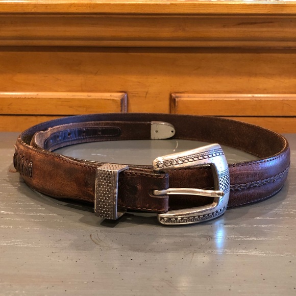 Brighton Other - Onyx by Brighton Men's Brown Salina Leather Belt